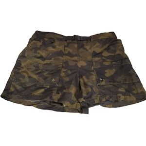 Columbia Womens‎ 1X 5L Camouflage Shorts Pockets Camo